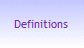 Definitions